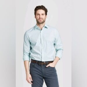 Slim Fit Button-Down Shirt Men’s Size Small NEW Goodfellow & Co Long-Sleeves Top
